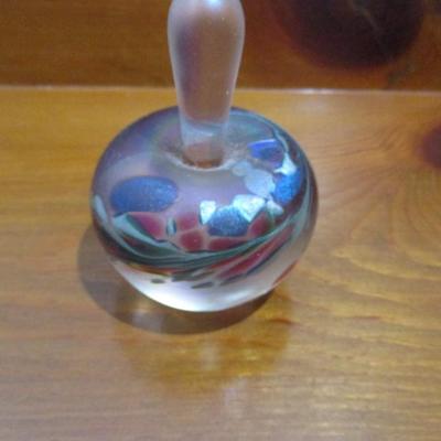 Art Glass Paperweight- Signed by Artist- C