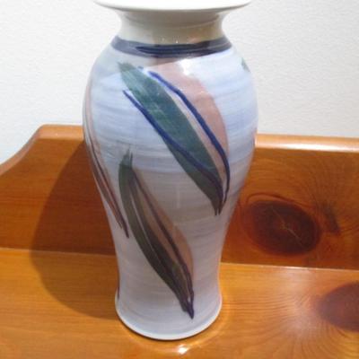 Handmade Pottery Vase- Signed by Artist - D