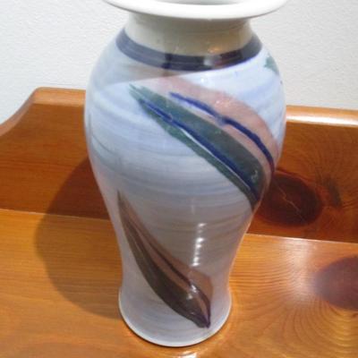 Handmade Pottery Vase- Signed by Artist - D