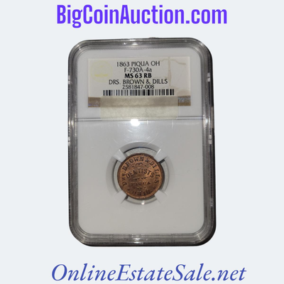 (1863) PIQUA OH