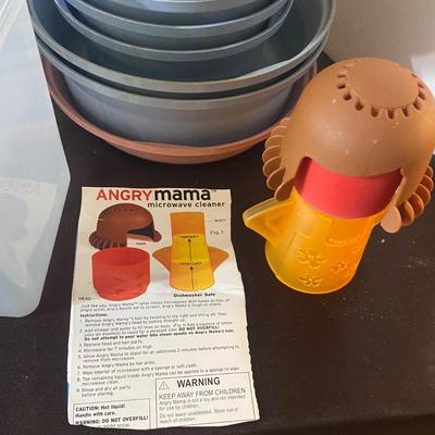 Angry Mama Microwave Cleaner and More