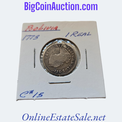 Bolivia 1773 1 real c#15