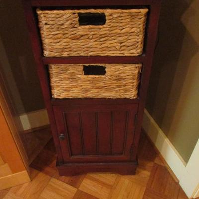 Cabinet With Storage Baskets - G