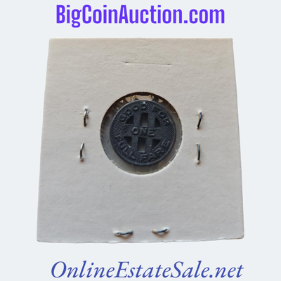 Honolulu rapid transit co. 1924 LTD full fare token full fare token