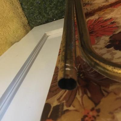 Vintage fiberglass tv tray tables