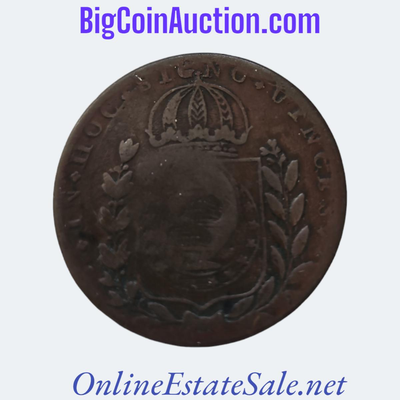 1825 Brazil 20 Reis