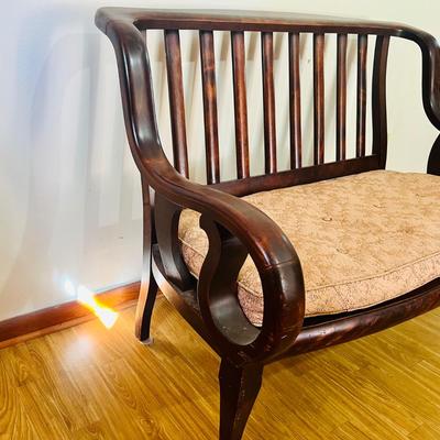 Antique Mahogany(?) Settee