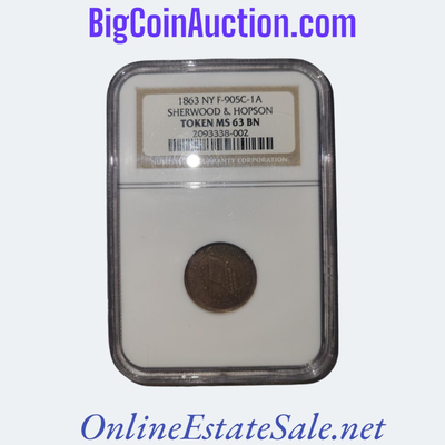 (1863) NY TOKEN