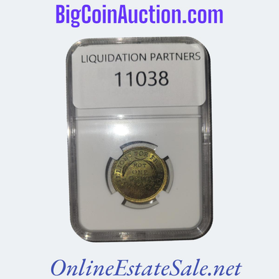 (1860) CAMPAIGN TOKEN