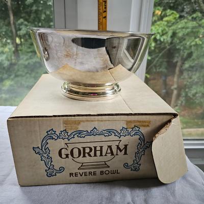Large Gorham Revere Bowl Silver Plate