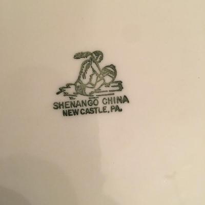 Shenango China plates