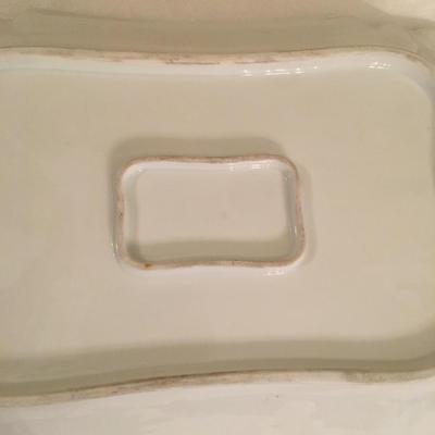 rectangular ceramic plate