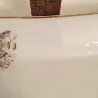 rectangular ceramic plate