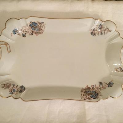 rectangular ceramic plate