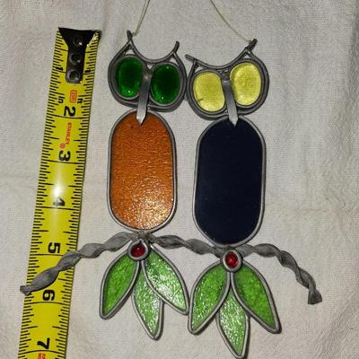 Vintage Owl Suncatcher