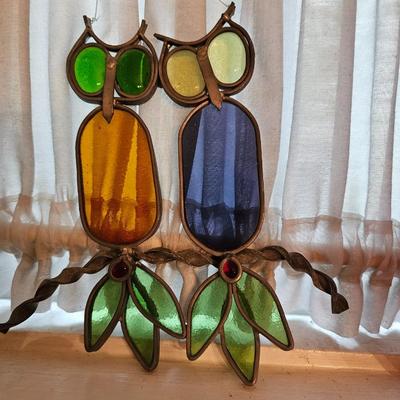 Vintage Owl Suncatcher