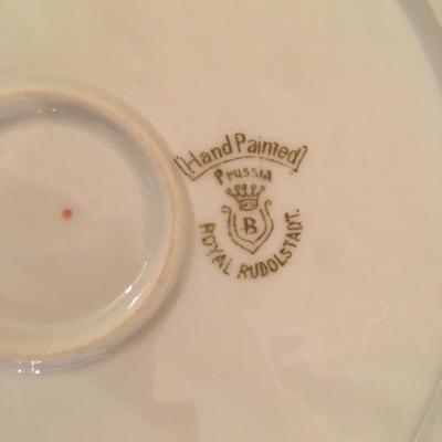 Prussia Plate Royal Rudolstadt Hutschenreuther