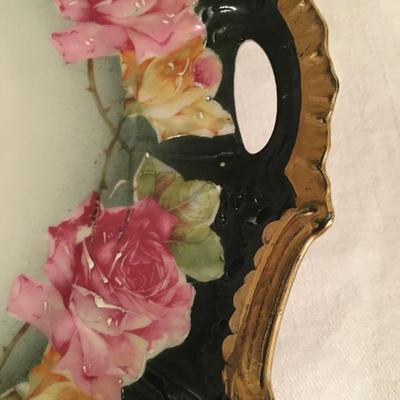 Roses a la Paris GErman plate