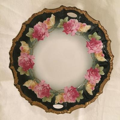 Roses a la Paris GErman plate