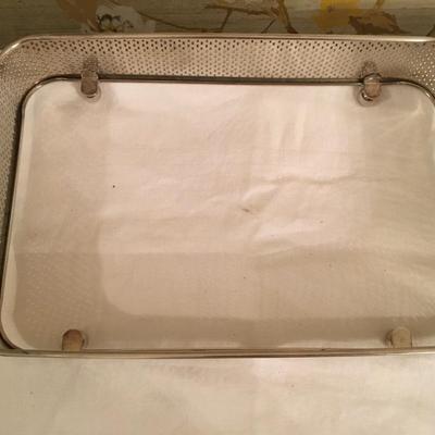 2 piece casserole and silver server