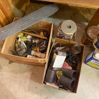 Lot 9: Garage Tools Selection (Right Side)