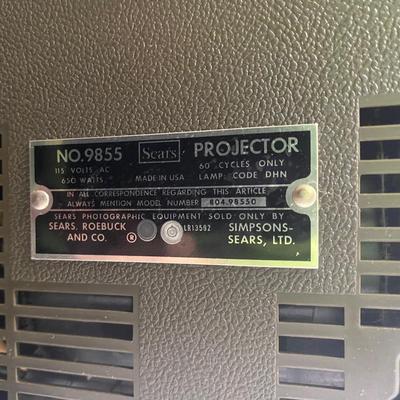 Sears Continental 55 Slide Projector