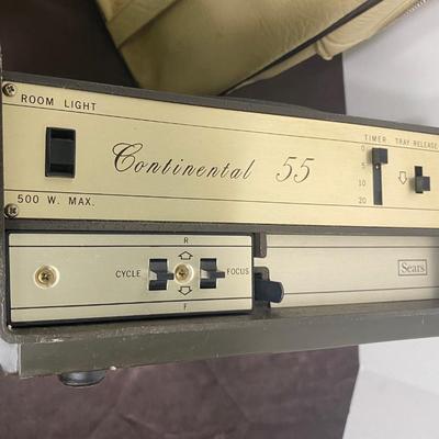 Sears Continental 55 Slide Projector