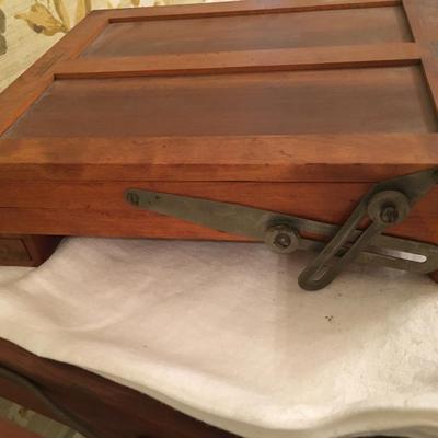 ANTIQUE BURKE & JAMES INGENTO PHOTOGRAPHY ARTIST RETOUCHING PHOTO DESK NO.1