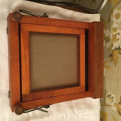 ANTIQUE BURKE & JAMES INGENTO PHOTOGRAPHY ARTIST RETOUCHING PHOTO DESK NO.1