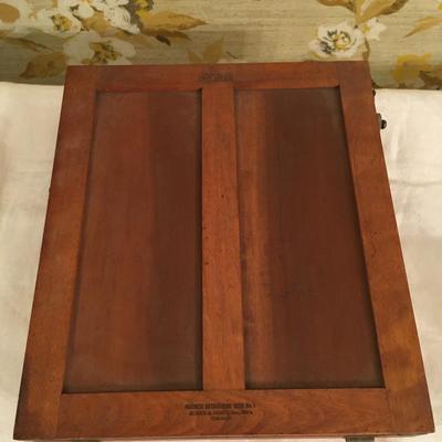 ANTIQUE BURKE & JAMES INGENTO PHOTOGRAPHY ARTIST RETOUCHING PHOTO DESK NO.1