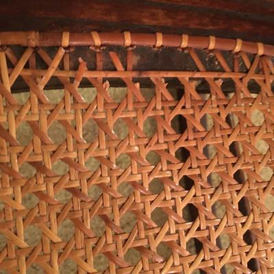 Antique wood rocking chair
