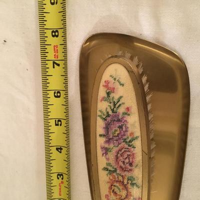 Wall hanging dish and brush