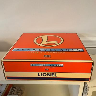 US1787 New in Box Pennsylvania Lionel K-4 Torpedo 238E Train