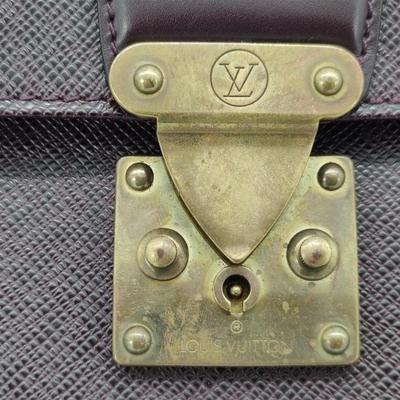 Louis Vuitton Serviette Taiga Briefcase