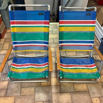 US1806 Pair of RIO Beach Folding Chairs