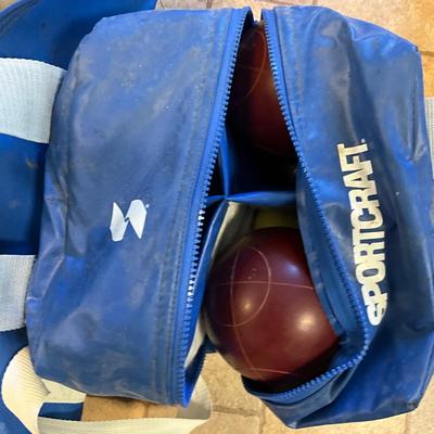 US1810 Sportscraft Badminton and Bocce Set