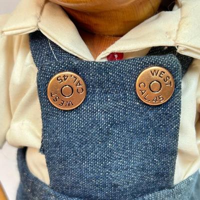 1985 Van Vliet Wooden Little Boy Doll