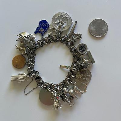 West Virginia Charm Bracelet
