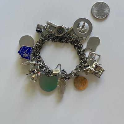 West Virginia Charm Bracelet