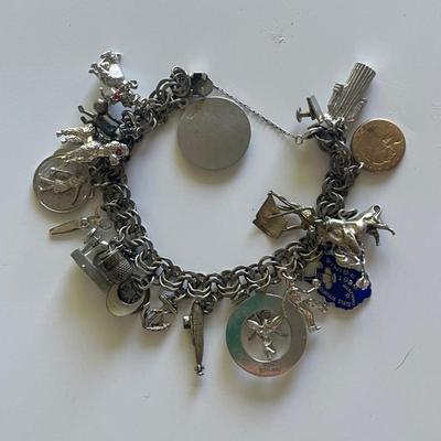 West Virginia Charm Bracelet