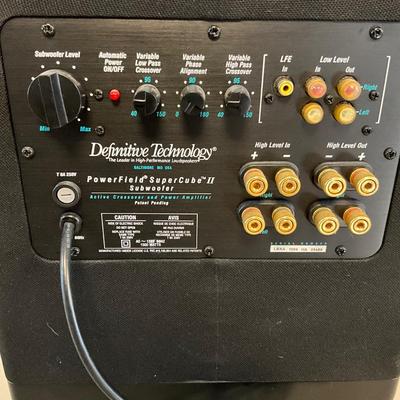 US1819 Definitive Super Cube II Subwoofer