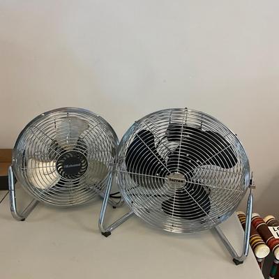 US 1820 Two Floor Fans Patton & Lakewood Fans