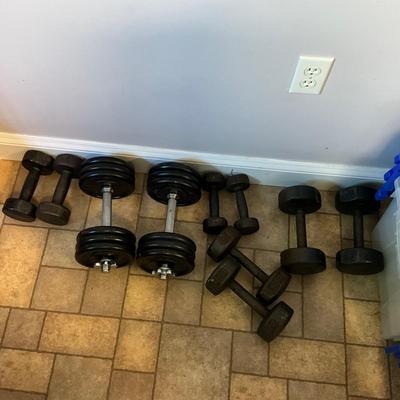 US1823 Five Sets of Hand Weights