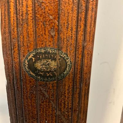 1826 Antique Northland Wooden Skis Made in USA