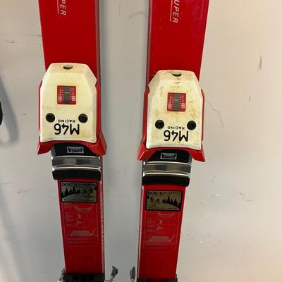 US1827 Set of FISCHER Racing RC4 Vacuum Skis with Poles and Boots