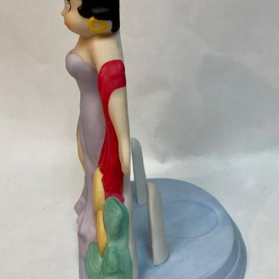 1985 Vandor Betty Boop Porcelain Figurine Votive Candle Holder