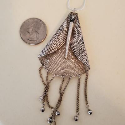 Delicate Pendant and Earrings Set
