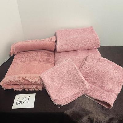 Pink Towel Set