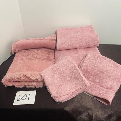 Pink Towel Set