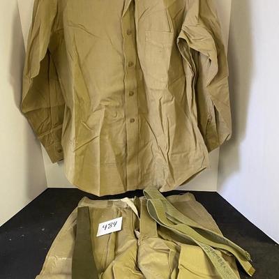 Vintage Army shirt and Shorts